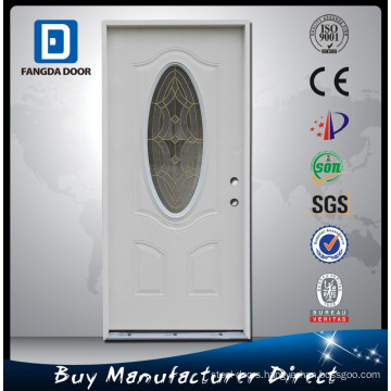 hot sale best price 3/4 oval glass entry door